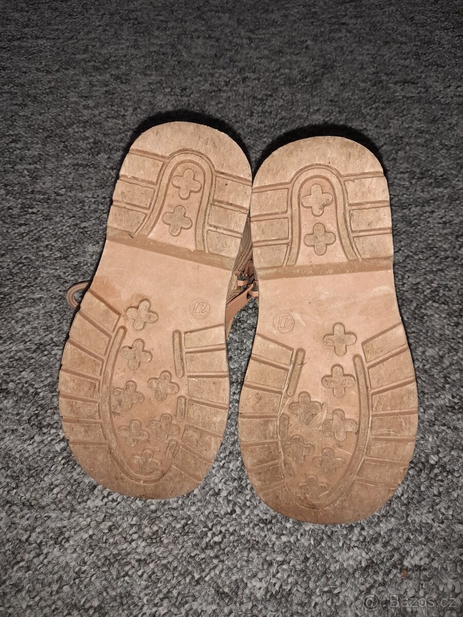 Zimní dětské botičky vel. 27 - 3