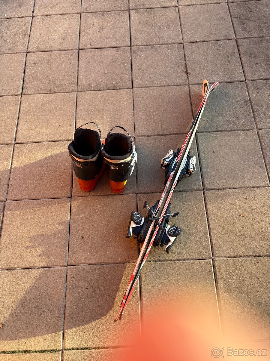 Dětské lyže 120 cm, boty 23,5 - 3