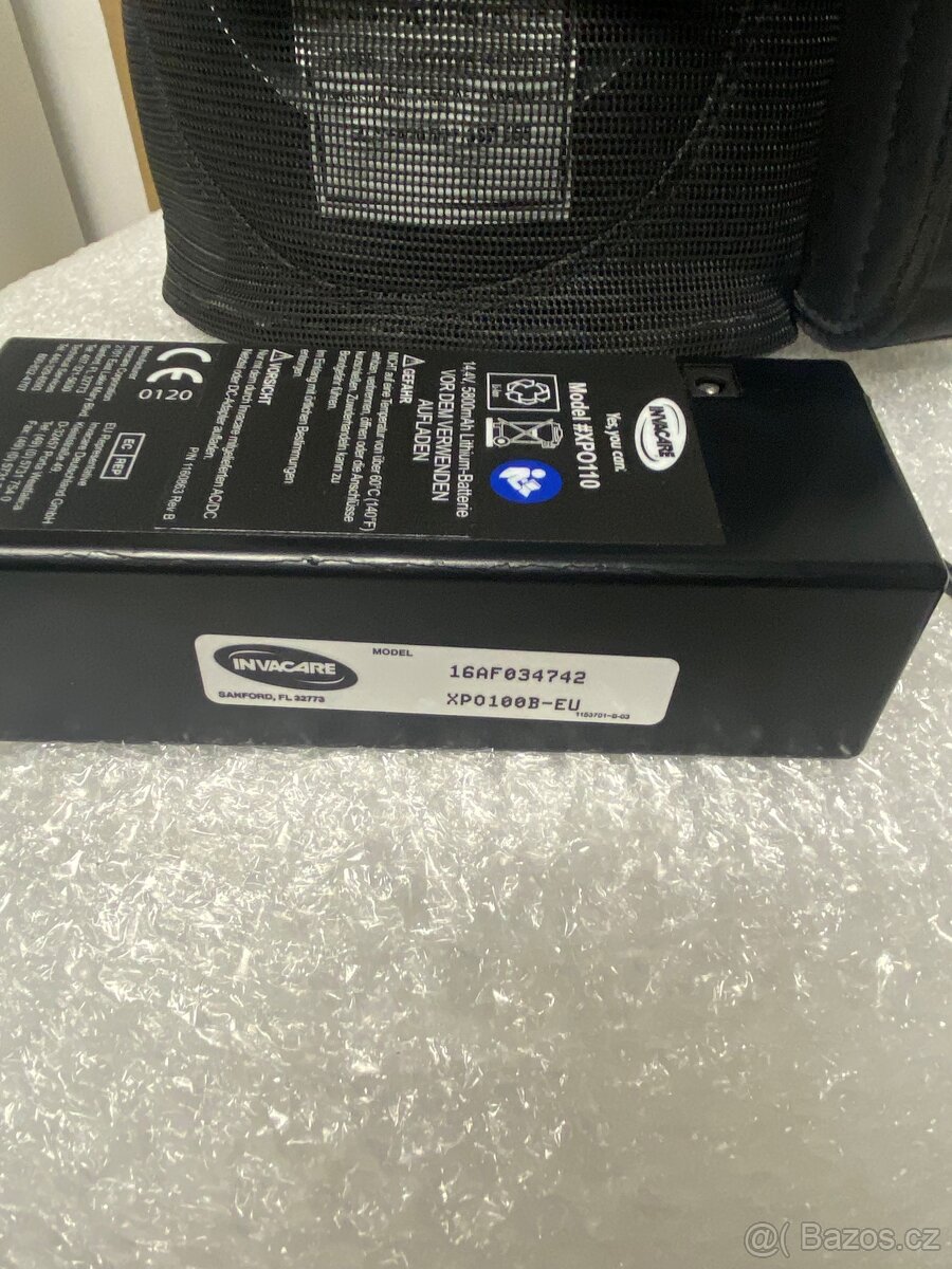 Mobilní - přenosný kyslíkový přístroj - baterie 2X - 3