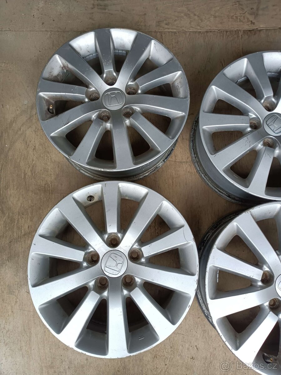 4ks alu disky orig. Honda 5x114,3 r16 - 3