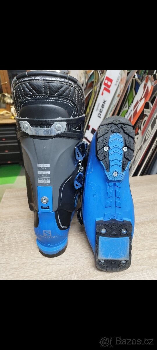 Lyžáky Salomon 40.5EU - flex 120 - 3