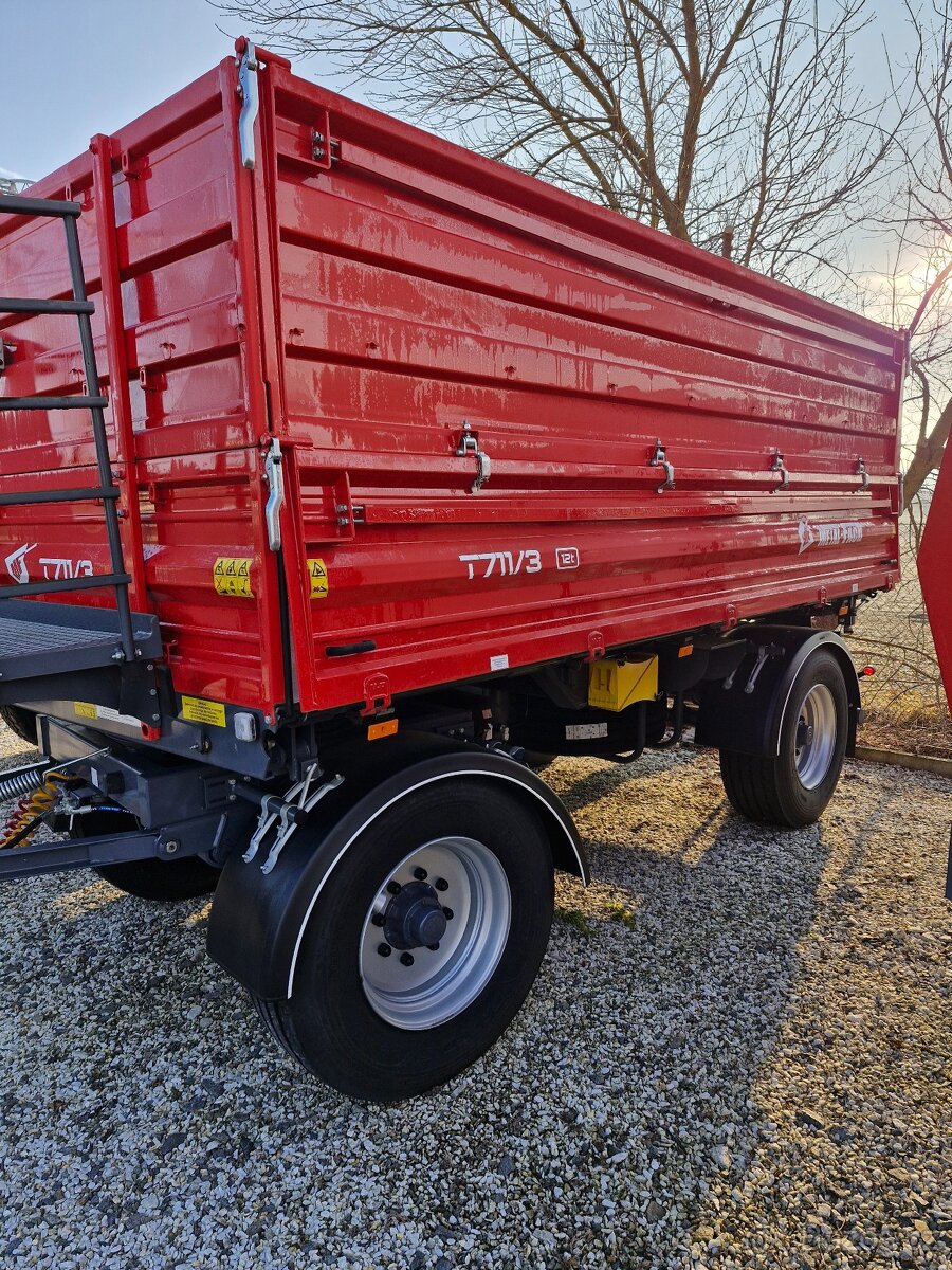 Přívěs T711/3 - 12 t METAL-FACH - 3