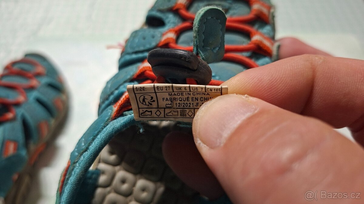 Prodám nošené sandálky velikost 27 (č.2) - 3