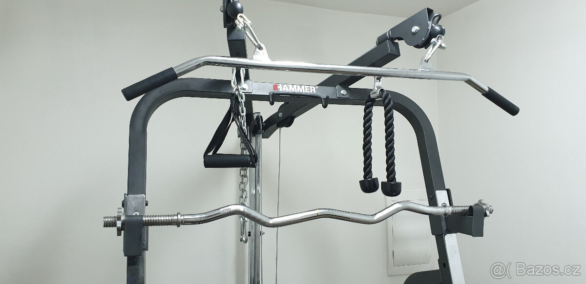 Posilovací lavice HAMMER Solid XP s činkovým setem - 3