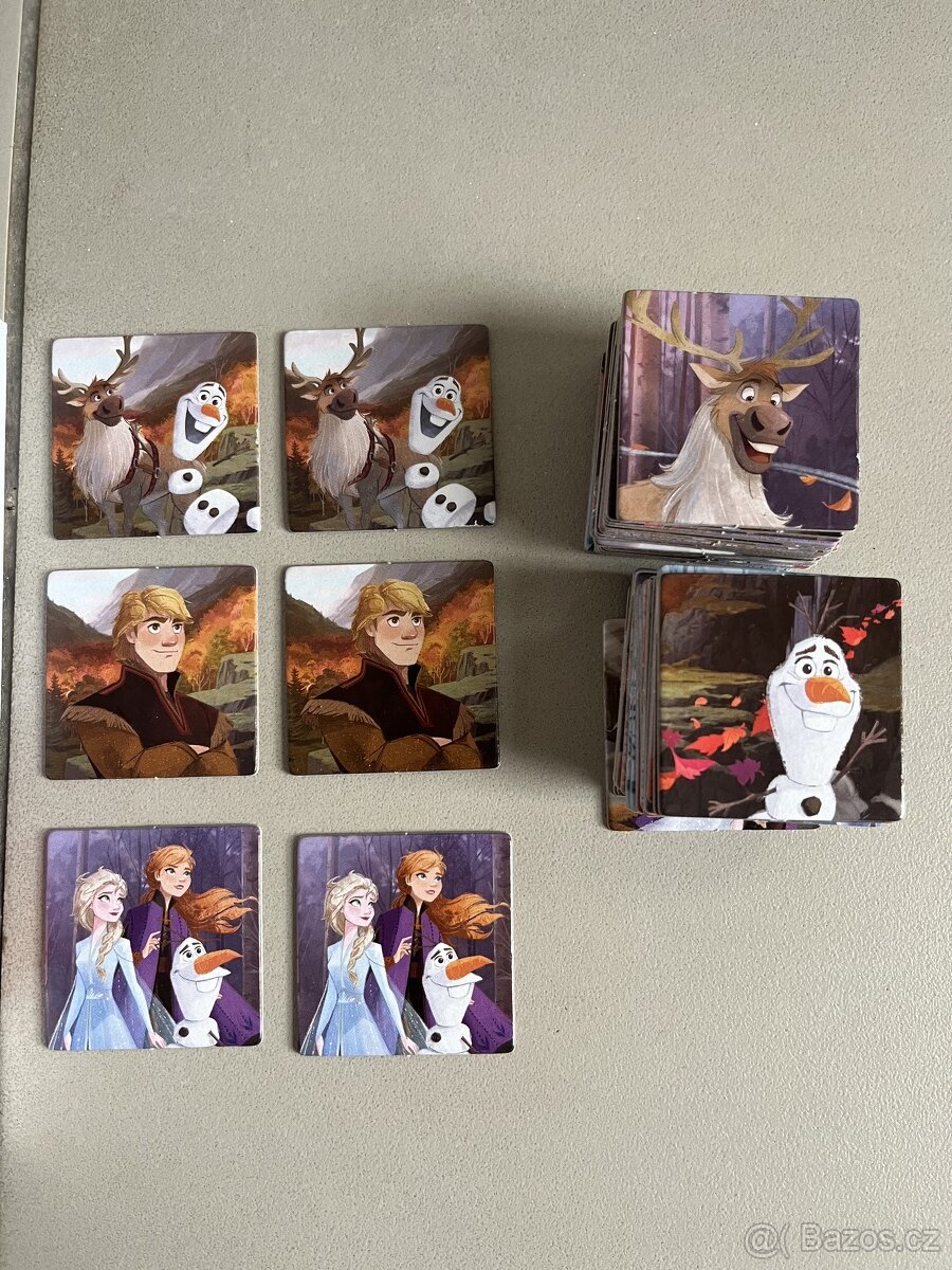 Karetní hry pro děti 3+ až 4+ (pexeso Krteček, Frozen atd.) - 3
