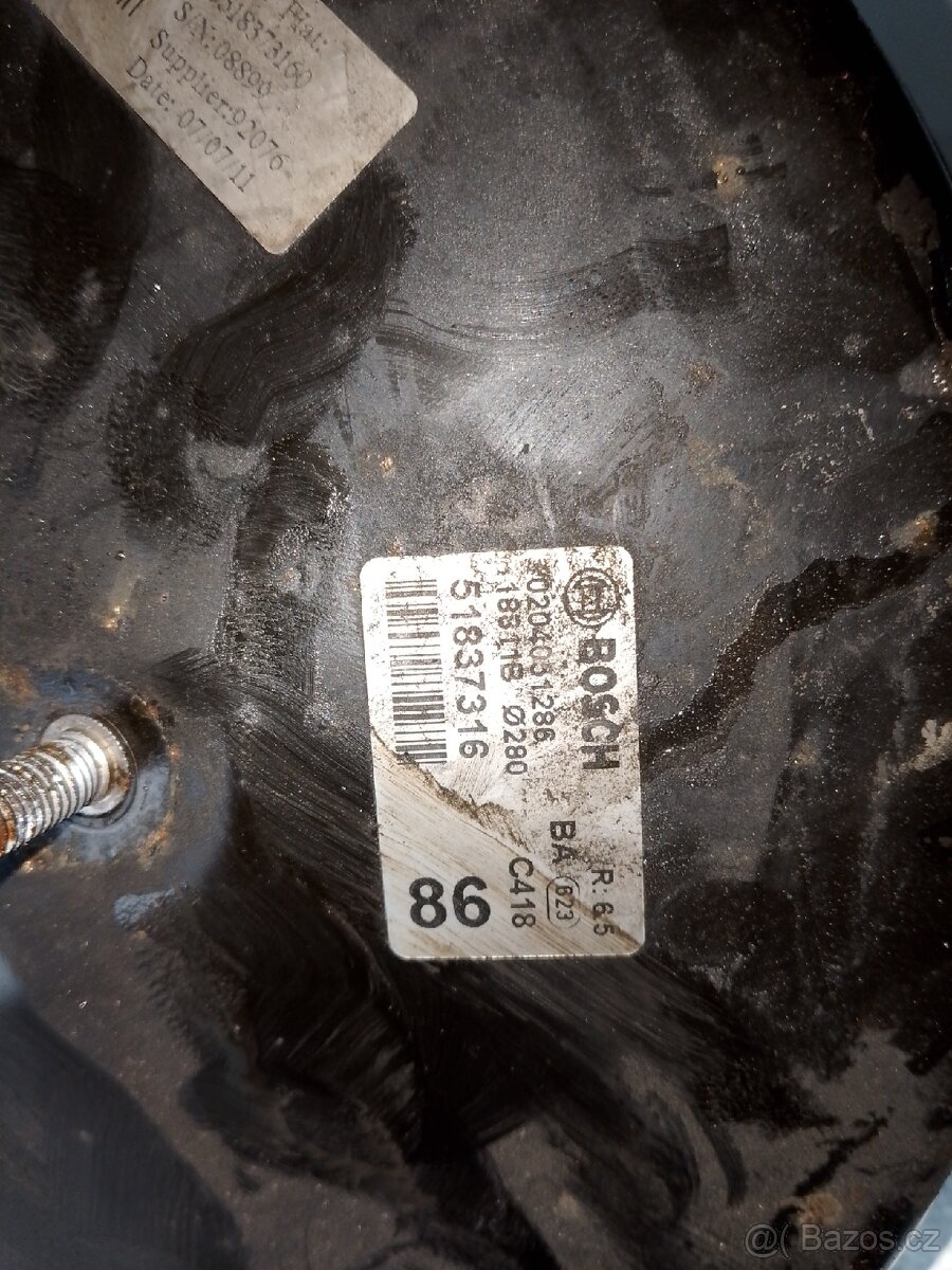 Posilovač brzd citroën jumper výroby 2009 - 3