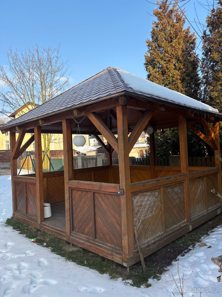 Zahradní altán dřevěný - 3