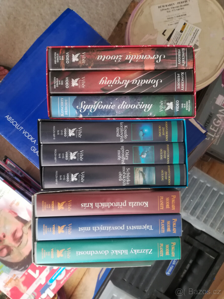 VHS kazety Reader's Digest - 3