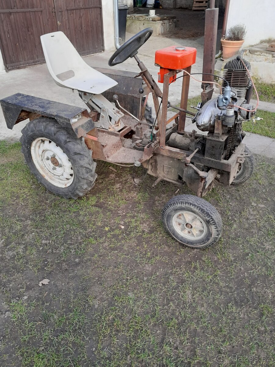 Traktor domácí výroby.. - 3