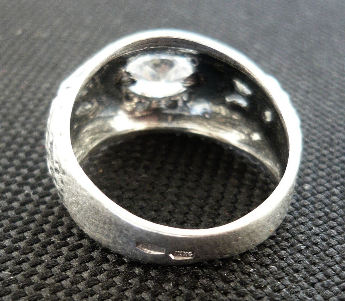 Dámský stříbrný prsten, punc 925 - 3