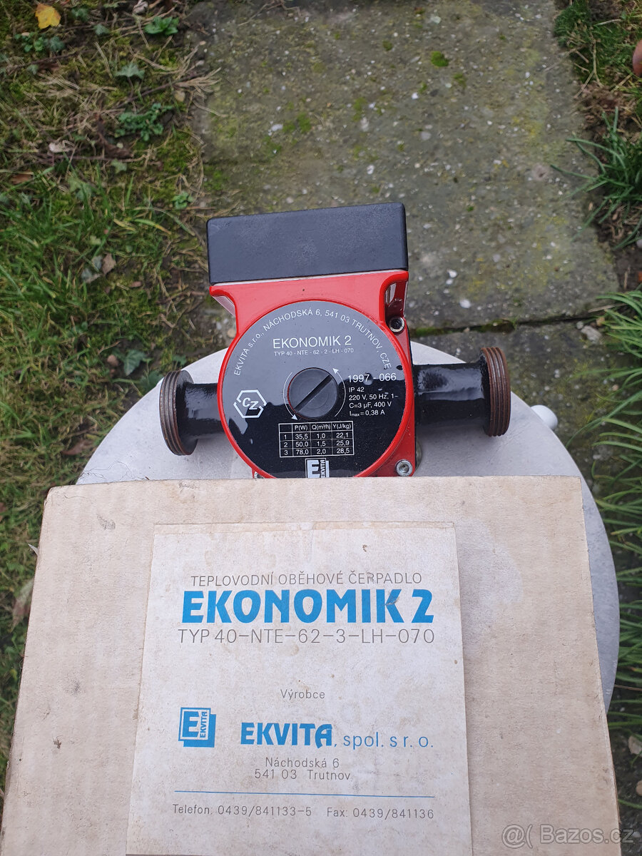 Prodám domácí vodárnu zn:Einhell a oběhové čerpadlo 2ks. - 3