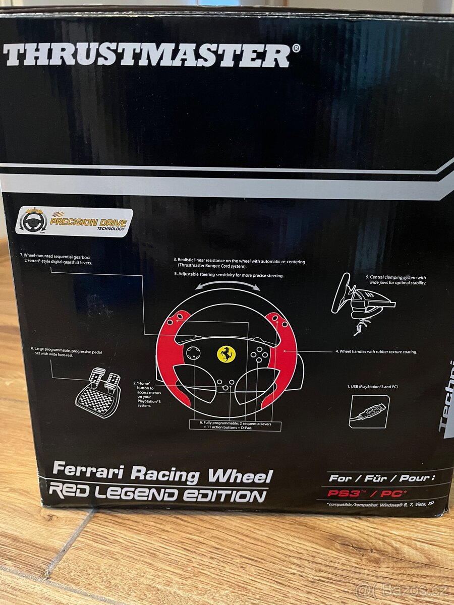 Volant Thrustmaster Ferrari Red Legend - 3