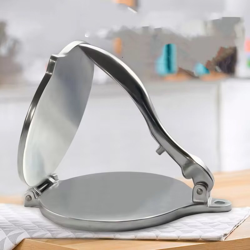 Ruční hliníkový lis na tortily - průměr 20 cm - 3
