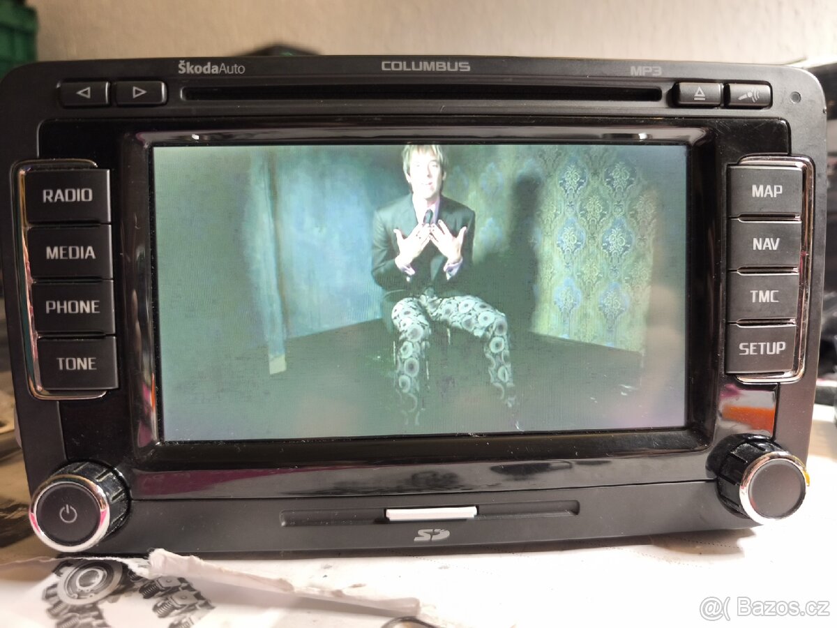 Columbus RNS510 3T0035680E LED aktualizované - 3