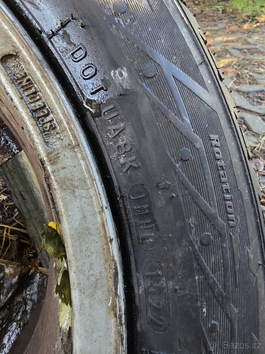 Alu kola se zimními pneumatikami na Peugeot 307 - 3