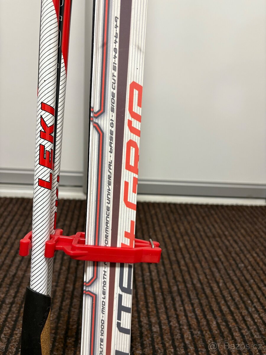 Běžky Salomon 178 + Hůlky 145 + Boty Salomon 27,5 - 3