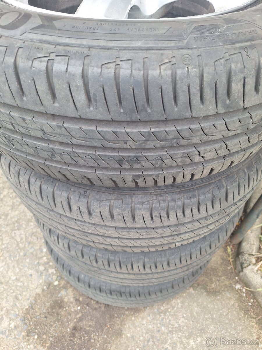 Alu kola Brock 5x112,195/65r15 - 3