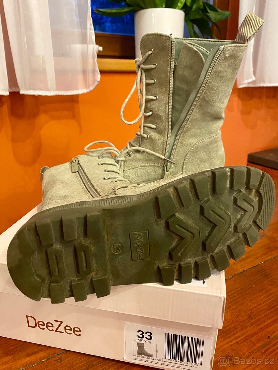 Dívčí kozačky vel. 33 - 3