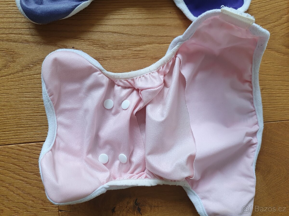 Svrchní kalhotky novorozenecké Bamboolik, Petit Lulu - 3