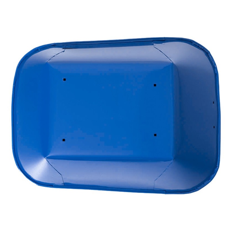 Stavební kolečko KATARO s černým rámem a barevnou korbou 60L - 3