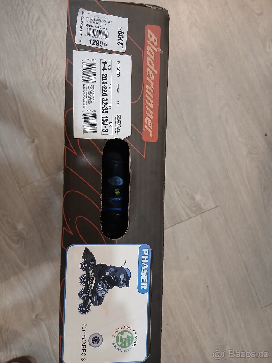 Dětské inline brusle Bladerunner Phaser velikost 32-35 EU - 3