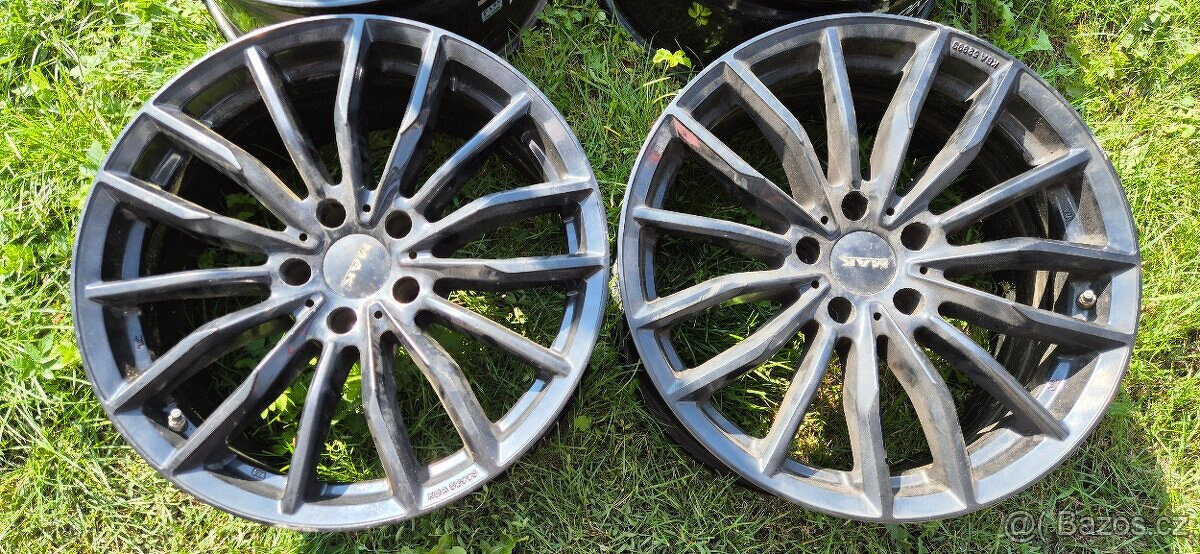 Alu kola MAK 5x120 9x19 ET18 ET37 dvorozměr střed. 74 BMW X6 - 3