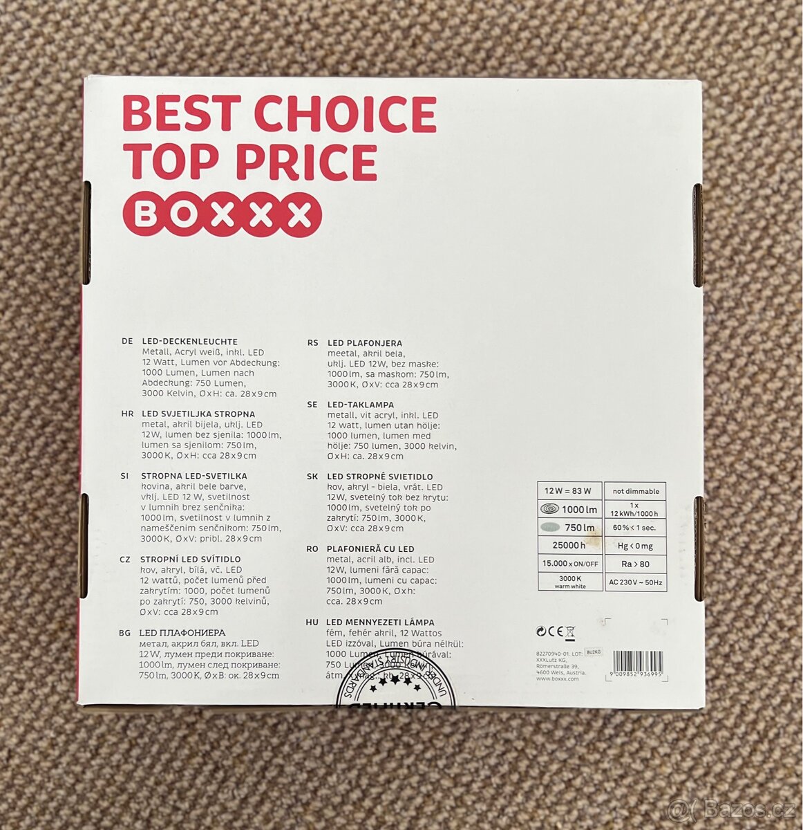 Stropní světlo LED - 3