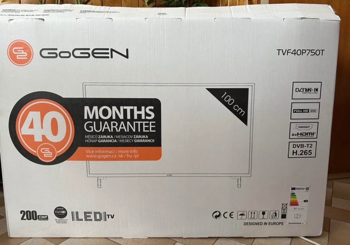Televize Gogen 40” TVF 40P750T - 3