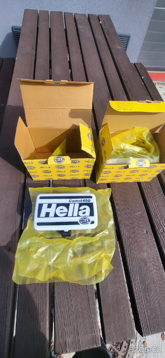Hella Comet 450 žluté mlhovky čirá dálková - 3