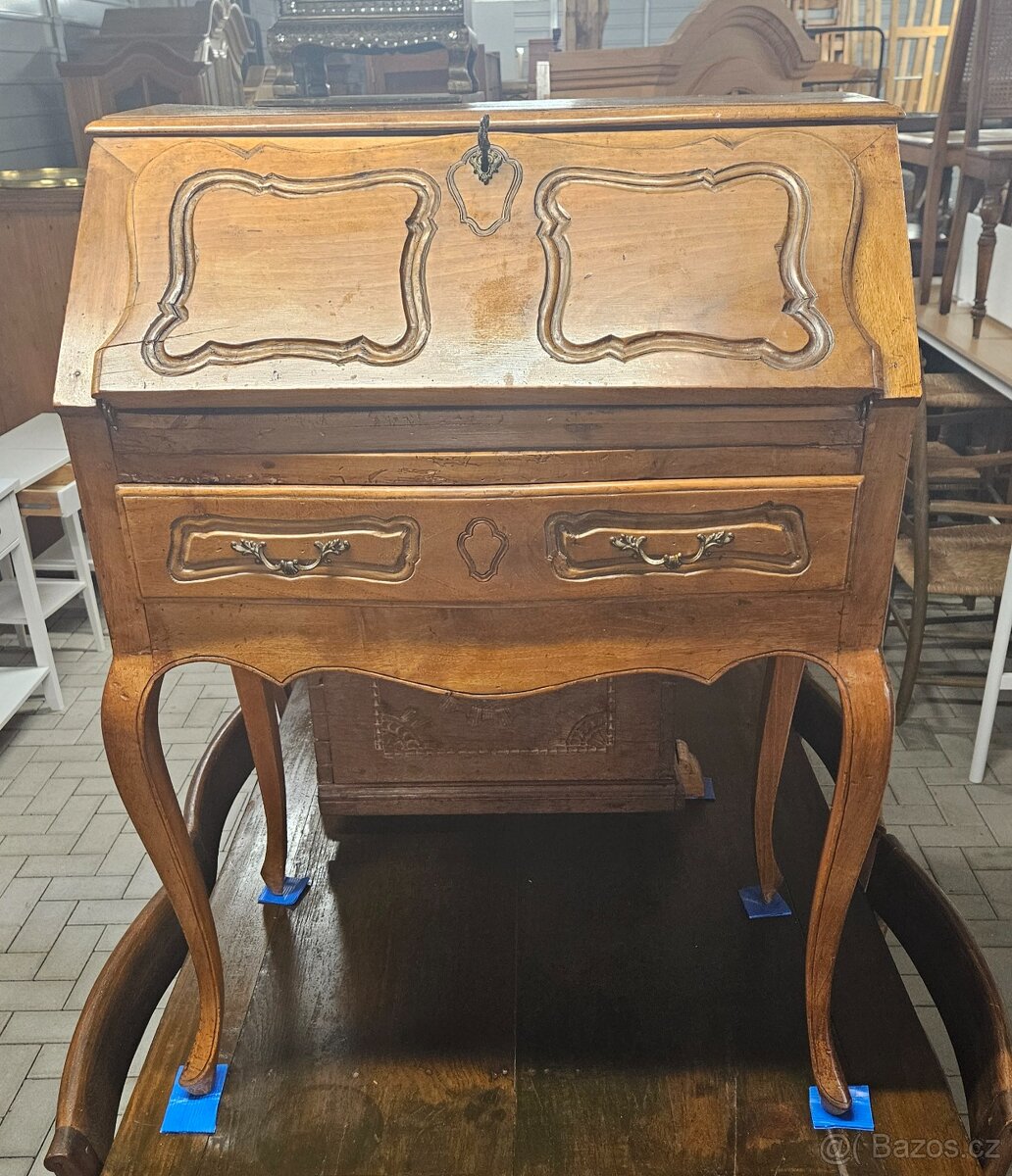 Starožitný psací stůl - 3