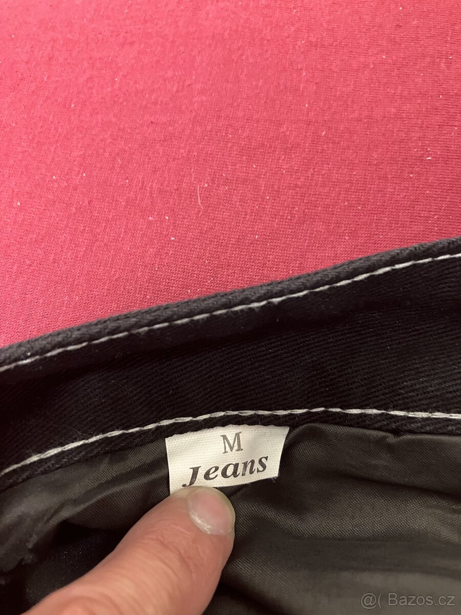 Černé džíny M - 3