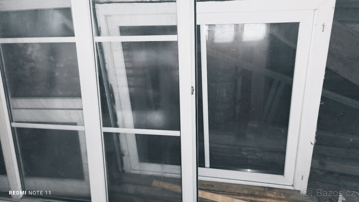 Plastová okna, třídílná velká okna - 3