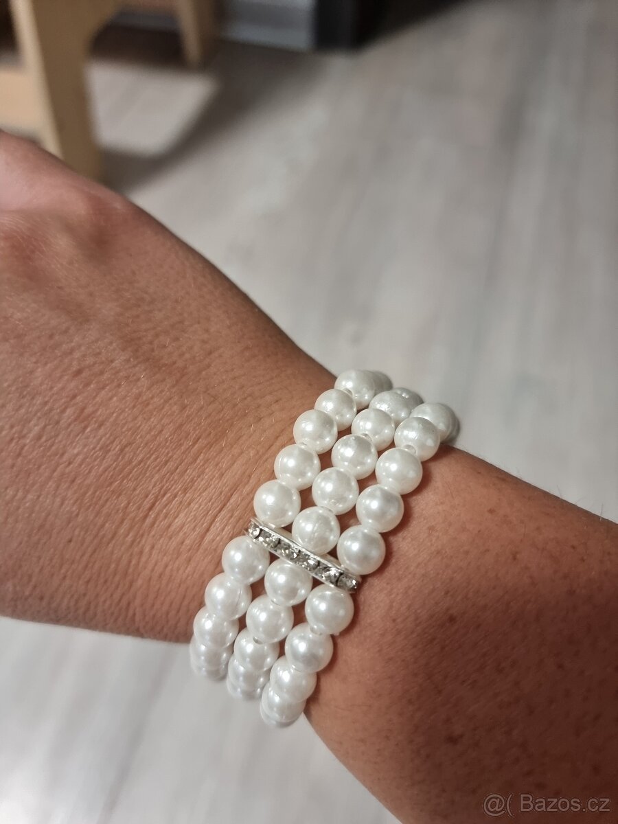 Perlový náramek - 3