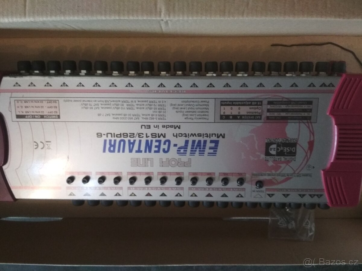 Anténní (satelitní) multipřepínač EMP MS13/26PIU-6 - 3