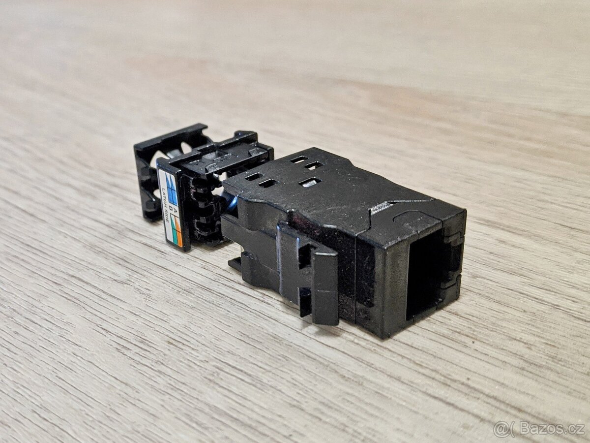 RJ45 cat.6A UTP Keystone moduly - 3