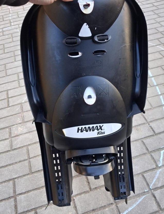 sedačka na kolo Cyklosedačka HAMAX 2 držáky - 3
