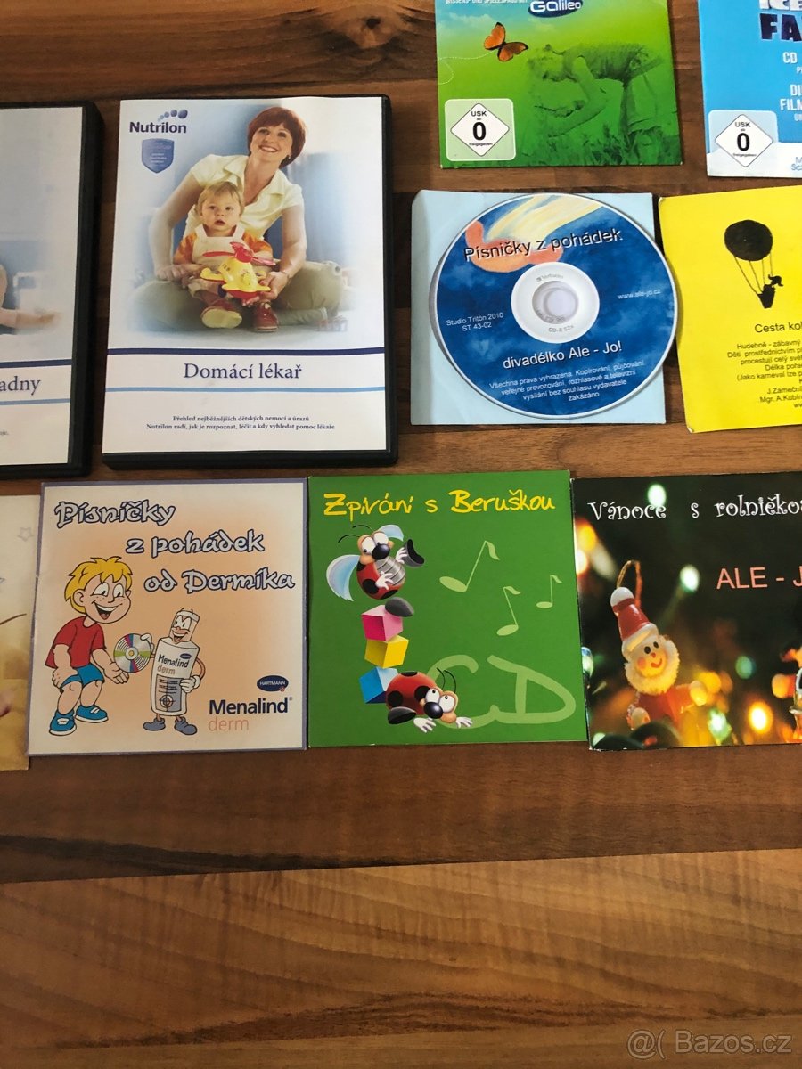 DVD a CD - písničky pro nejmenší - 3