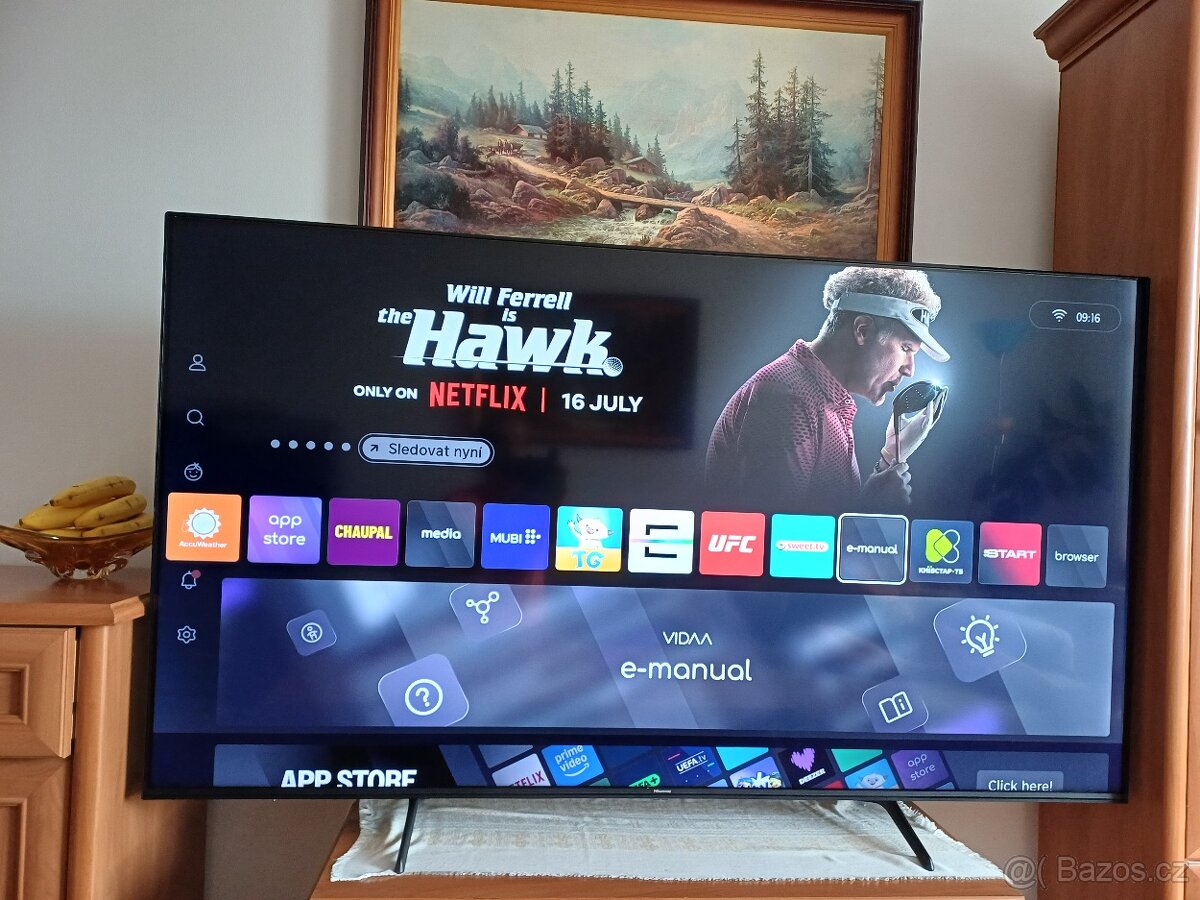 178cm, 70", 4K Smart TV Hisense 70A6K - 3