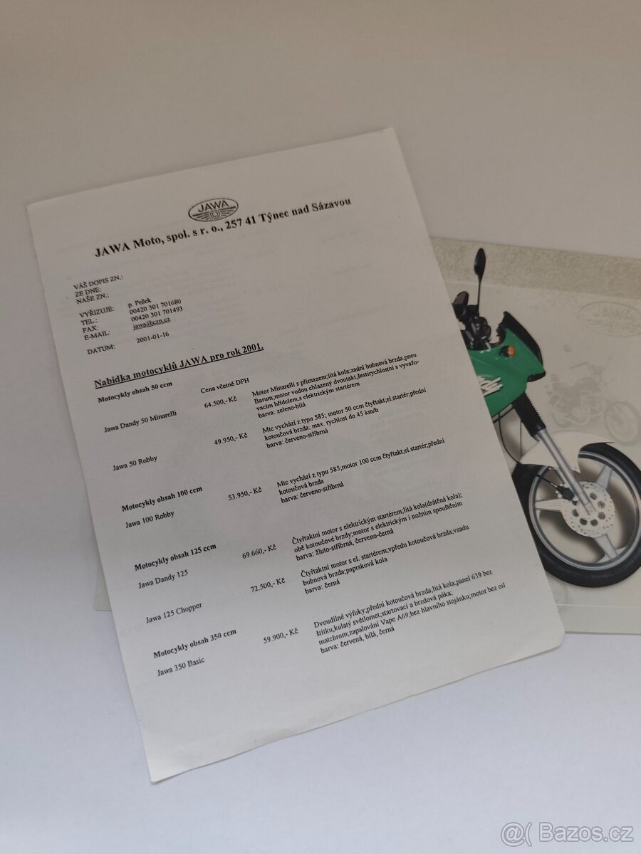 Prospekt Jawa 2001 - 3