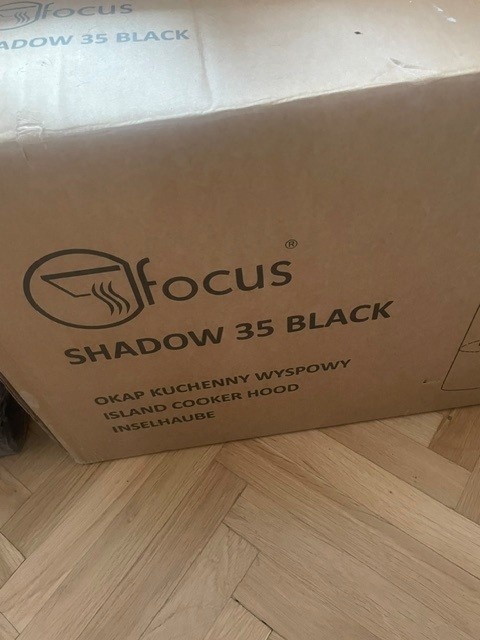 Nová designová digestoř Focus 35 cm – matná černá (V ZÁRUCE) - 3