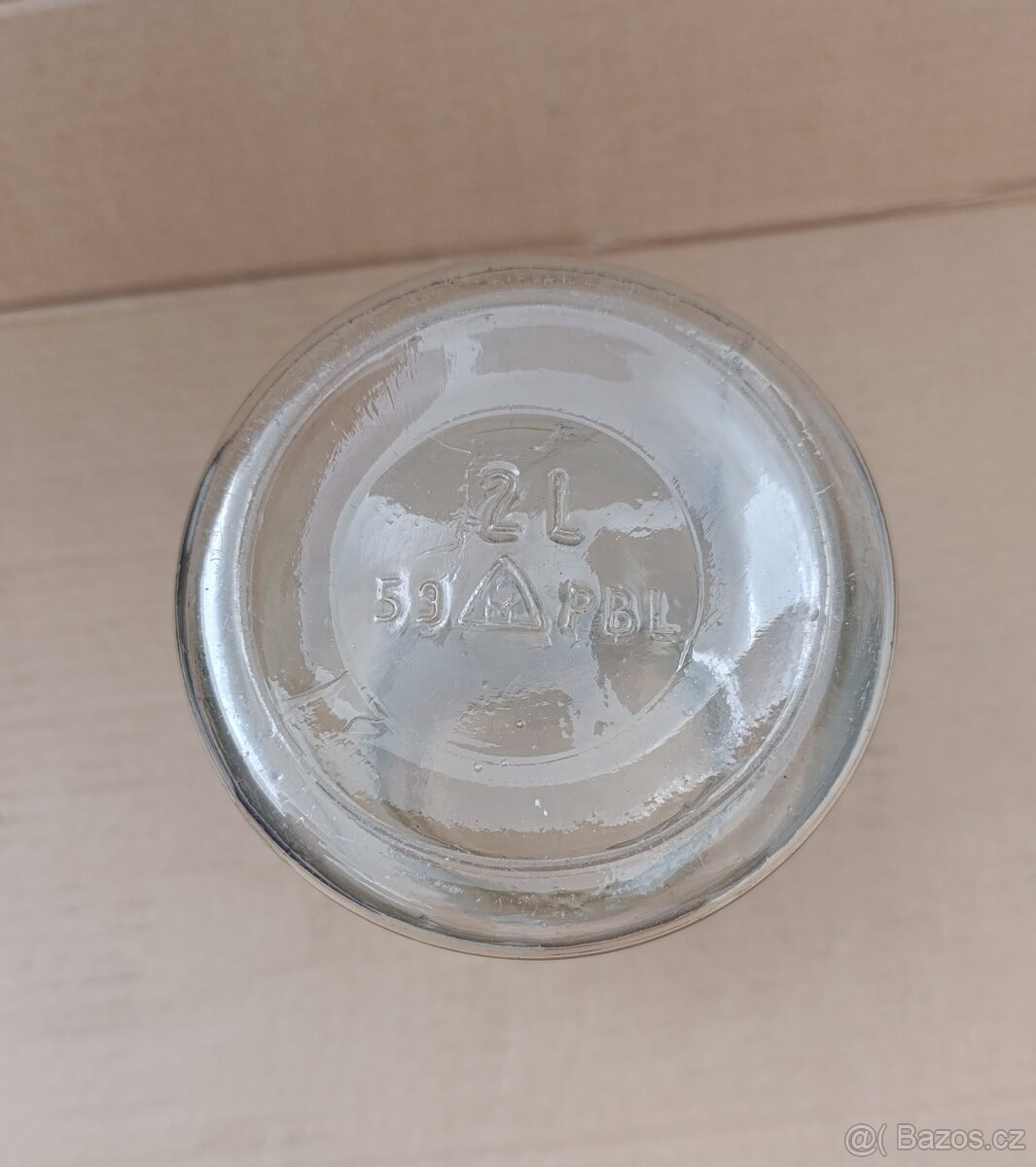 Stará sklenice 2 l - 3