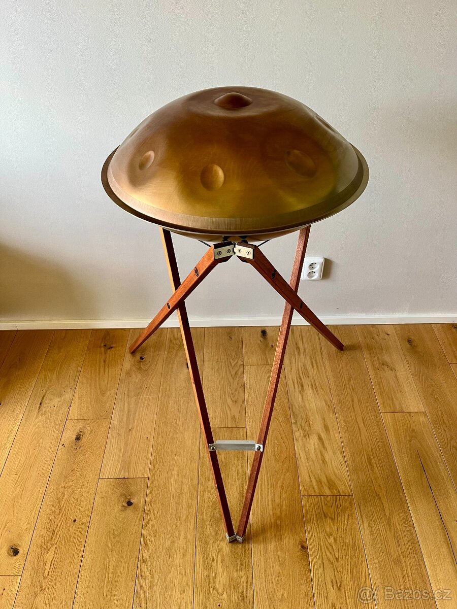 PANSTREAM Handpan C# Mystic 8+1 Golden Stainless - 3