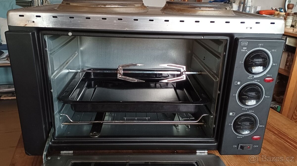 Elektrická trouba s plotýnkami - 3