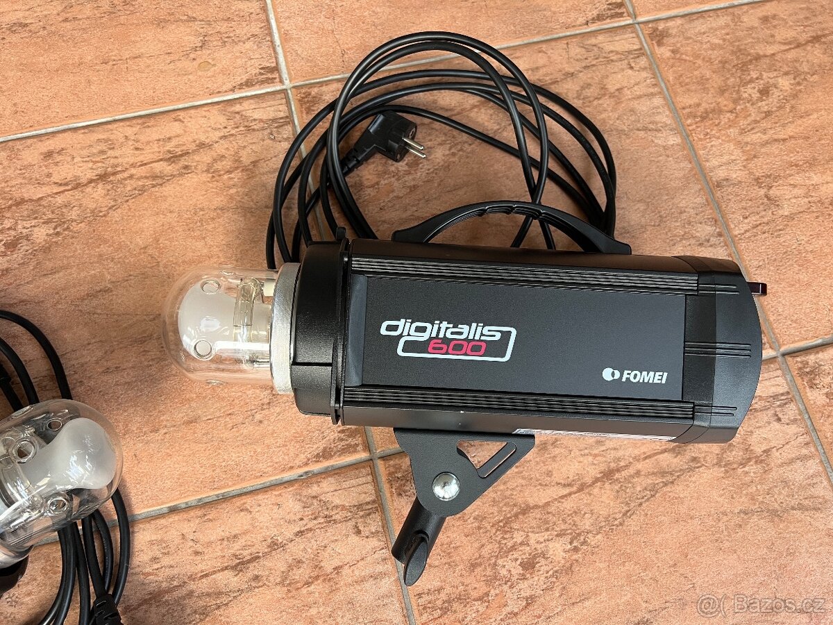 2× Fomei Digitalis 600 – 600 Ws, 300W pilot, TOP - 3