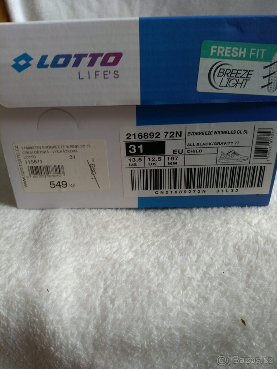 dětské botasky Lotto sportisimo vel. 31 - 3