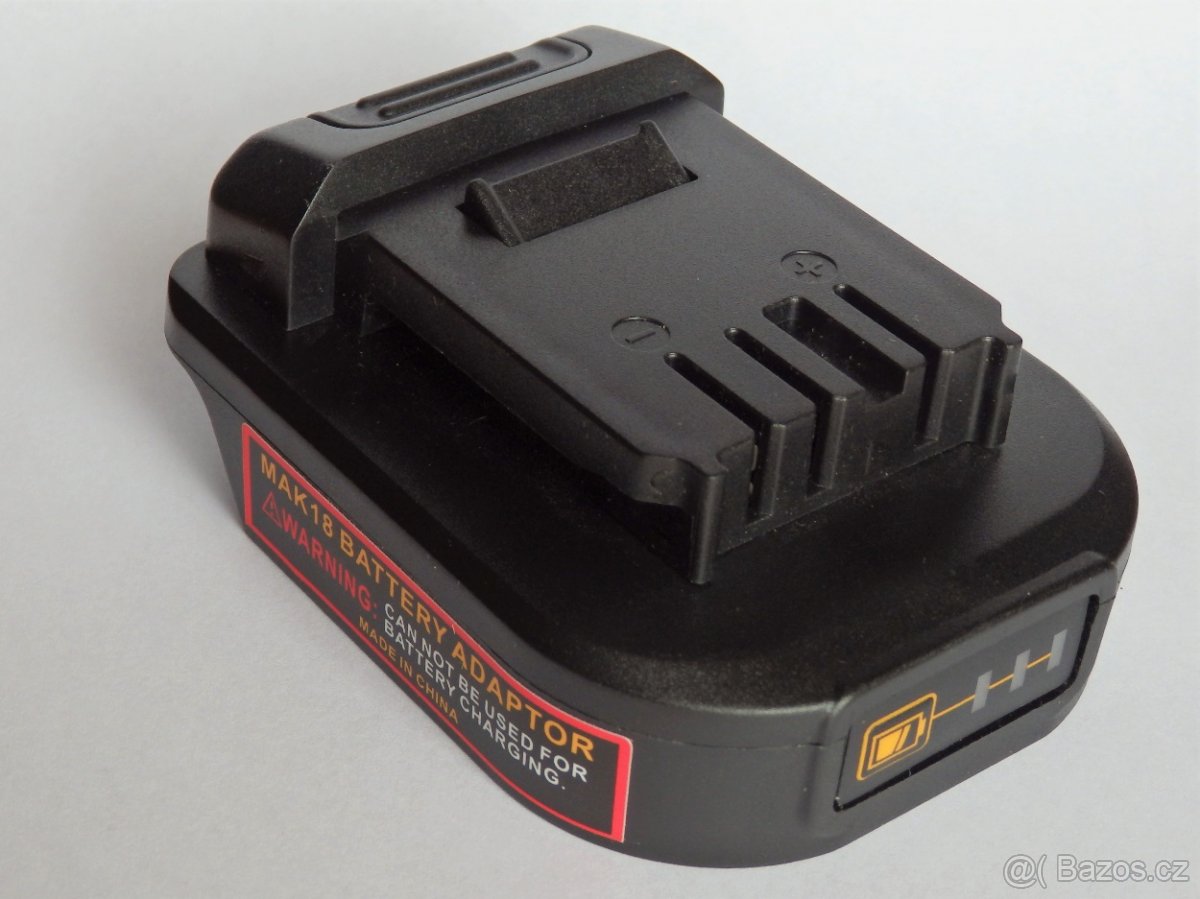 Prodám aku adaptér Makita 18V Li-Ion / Flex 18V Li-Ion - 3