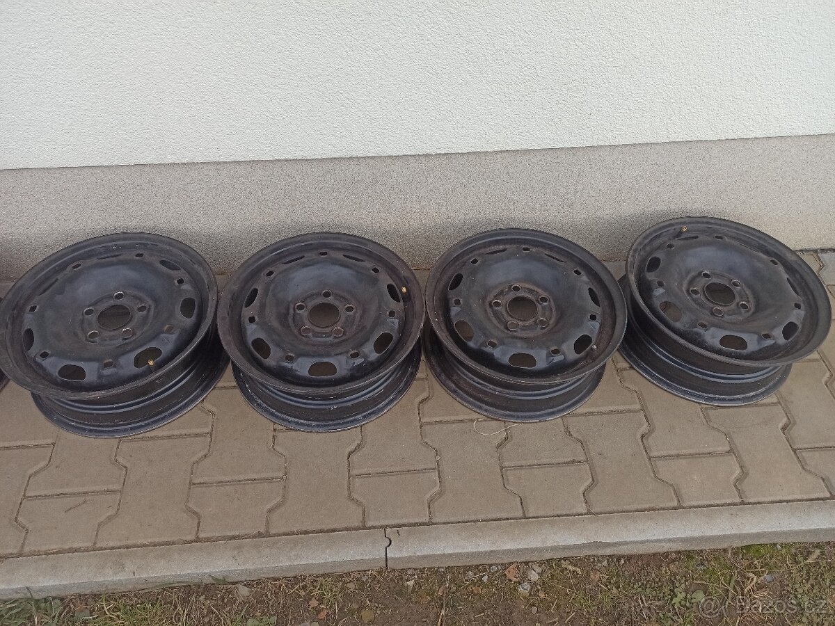 ŠKODA FABIA DISKY 5Jx14 ET35 - 2 sady - 3