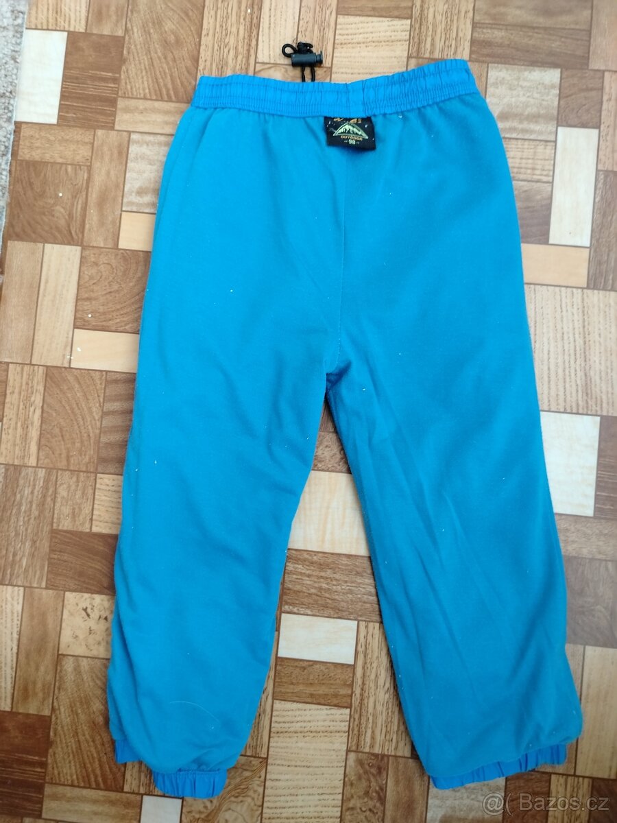 Dětské šusťákové kalhoty vel. 98 - 3