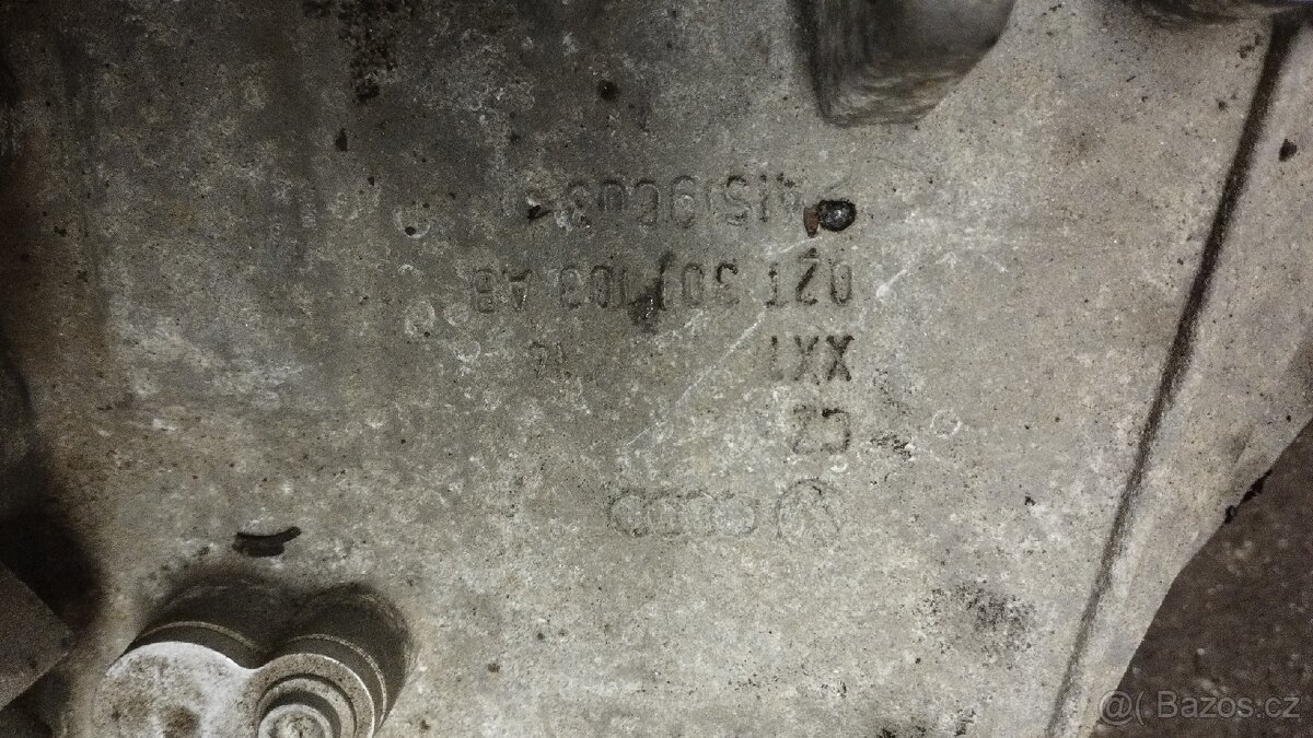 Převodovka 1.2 TSI 63 kW. Škoda Seat VW kód mfx - 3