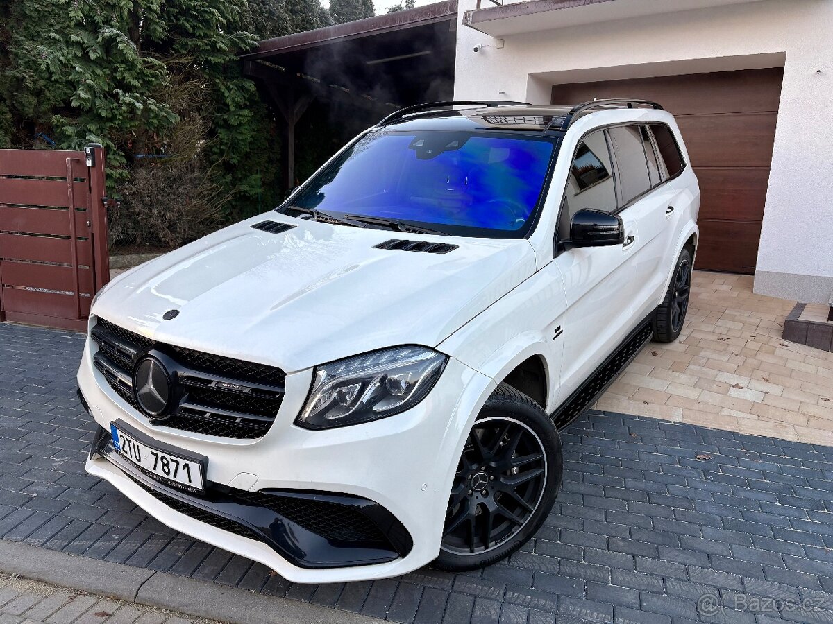 GLS 63 AMG 2017 super stav BiTurbo V8 4x4 výměna 4matic - 3